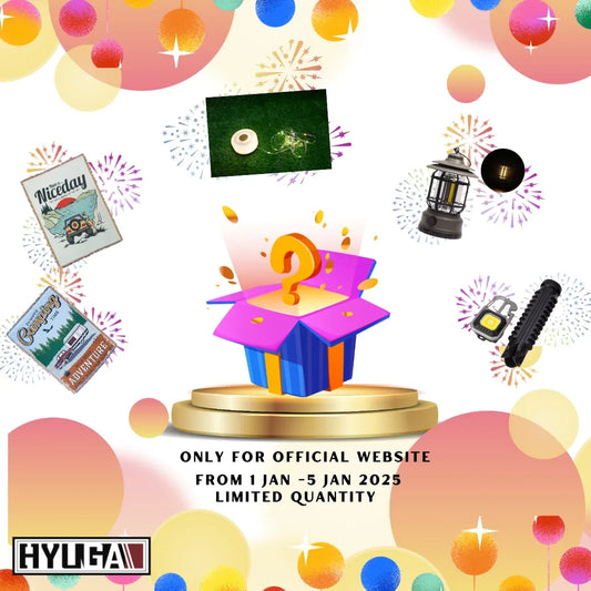 HYUGA New Year's Special Camping Gift Pack - 2025 Exclusive Limited Edition