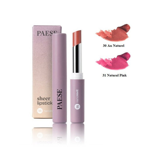 PAESE | Nanorevit Sheer Lipstick | 2.2 g
