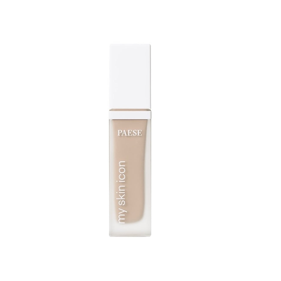 PAESE | My Skin Icon Mattifying Foundation with Satin Finish | 1.12 fl oz