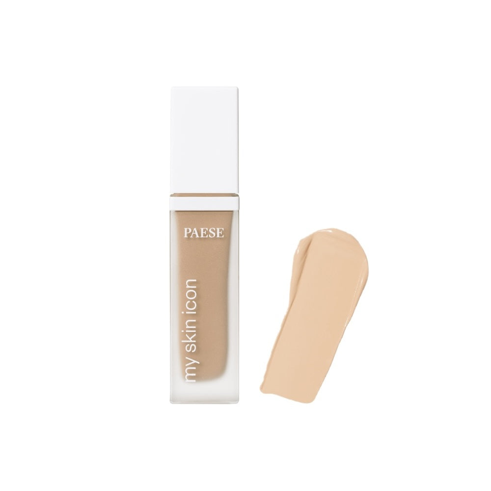 PAESE | My Skin Icon Mattifying Foundation with Satin Finish | 1.12 fl oz