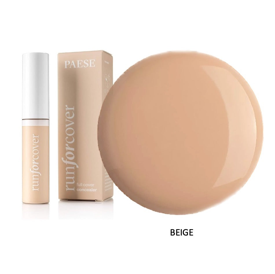 PAESE | Run for Cover Full Cover Concealer | Smooths Wrinkles | 9ml | 0.30 fl oz
