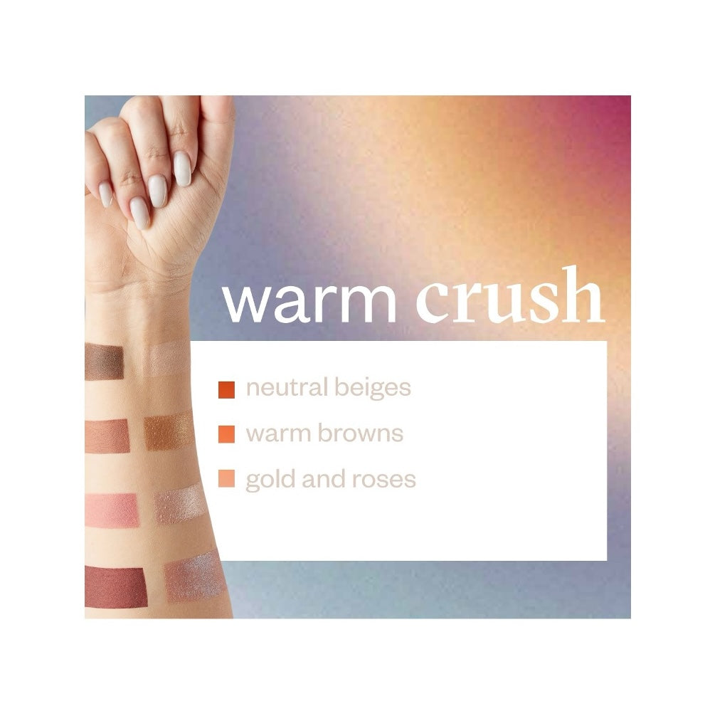 PAESE | Warm Crush Eyeshadow Palette | 11g | 0.38 oz