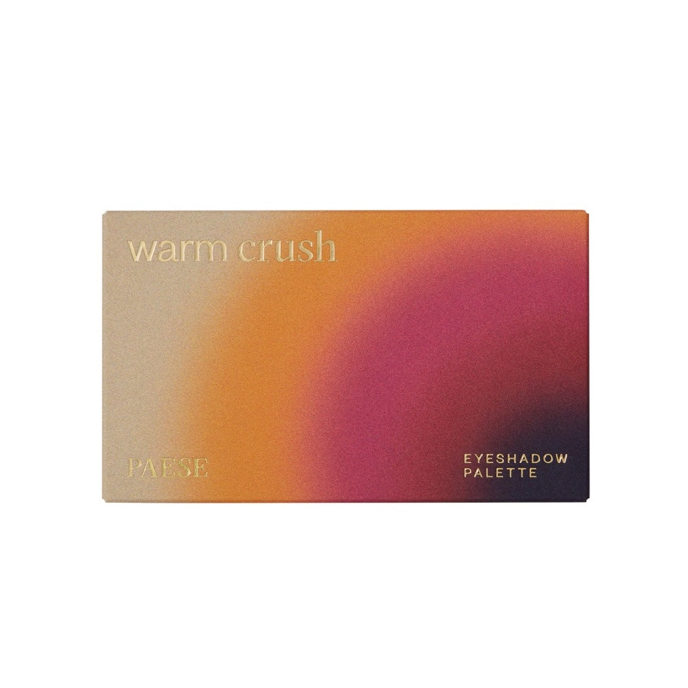 PAESE | Warm Crush Eyeshadow Palette | 11g | 0.38 oz