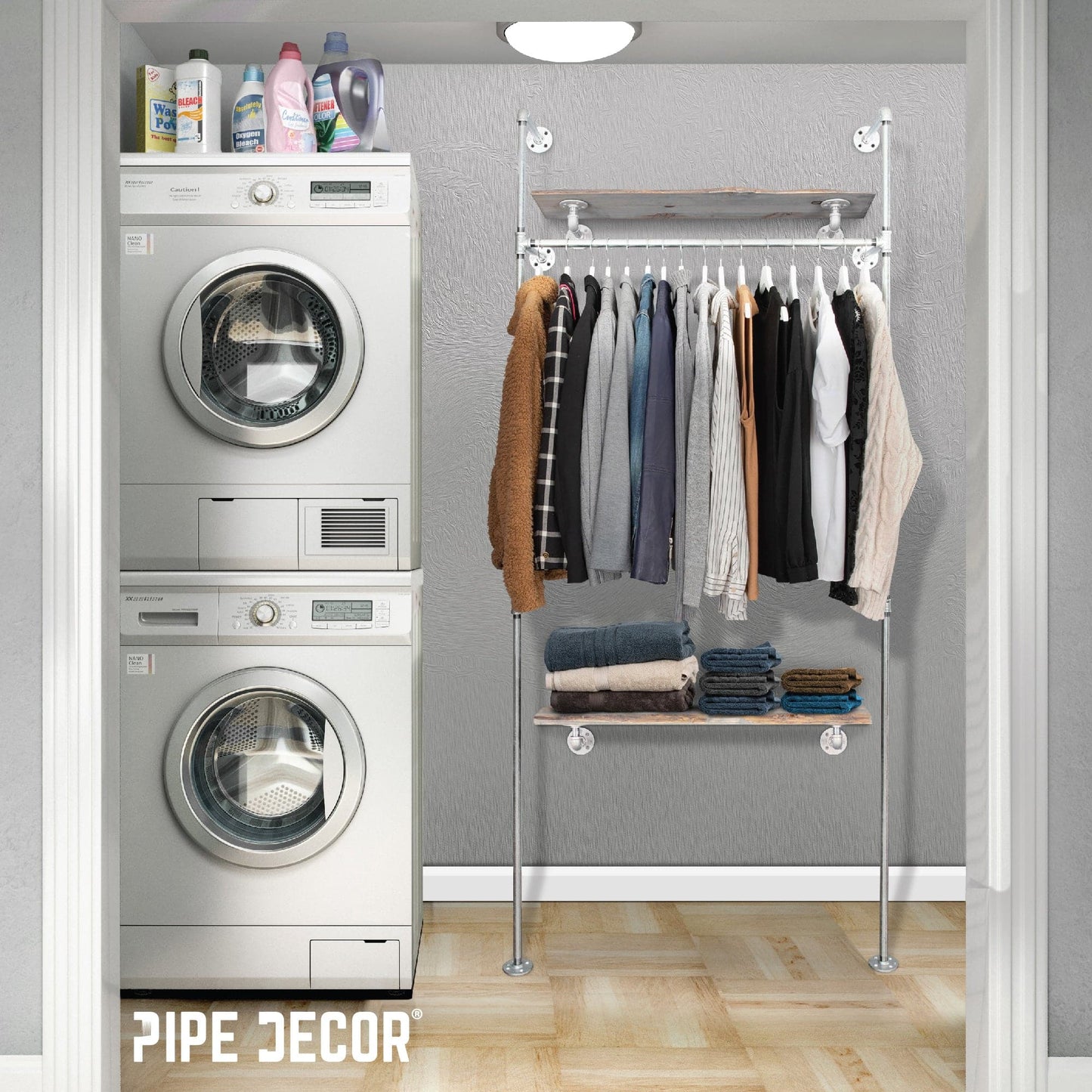 1 1/2 in. x 4 1/2 in. Galvanized Pipe