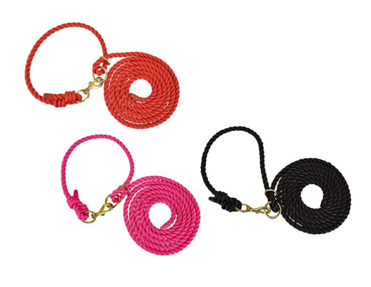 HAMILTON  Adjustable halter with lead and snap,