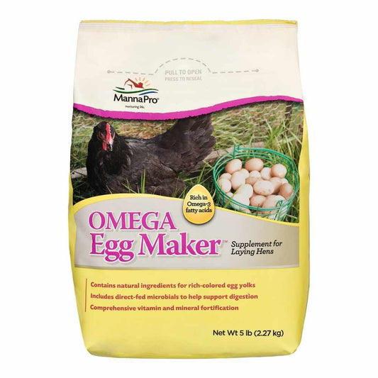 Manna Pro: Omega Egg Maker 5lb 6/Cs