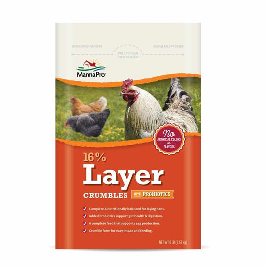 LAYER 16% CRUMBLES WITH PROBIOTICS