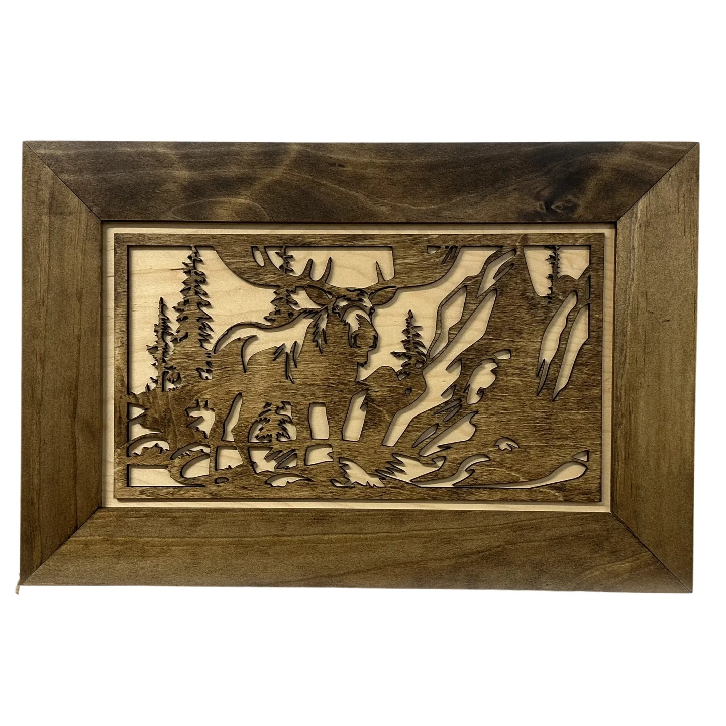 Concealed Moose Wall-Mounted Gun Cabinet – Secure Hidden Storage for Firearms