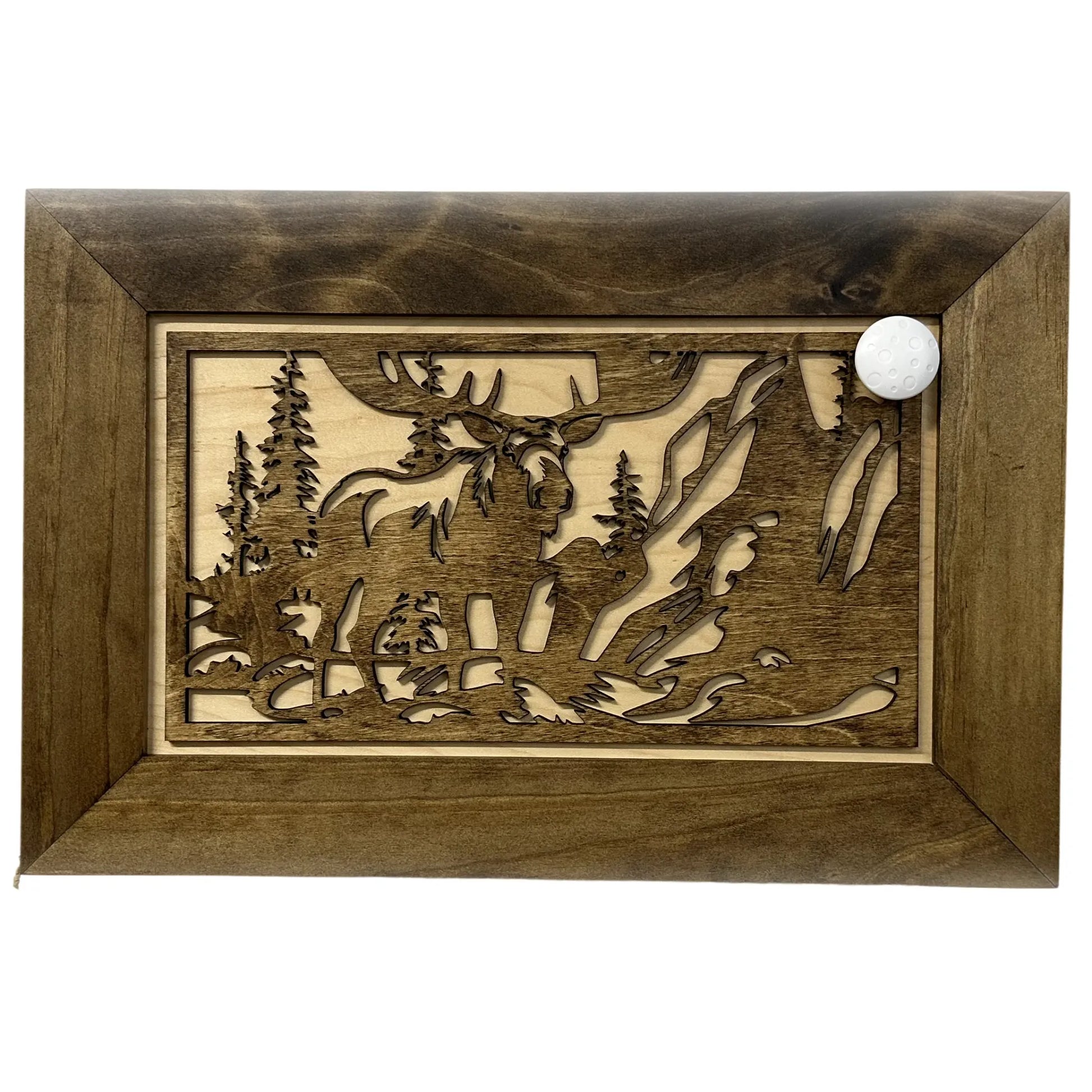 Concealed Moose Wall-Mounted Gun Cabinet – Secure Hidden Storage for Firearms