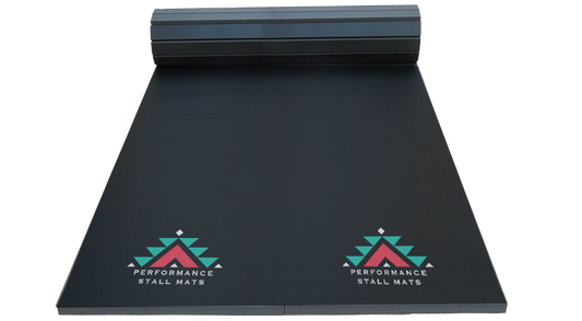 Stall Mat Kit - Black, (2)3x9ft Rolls