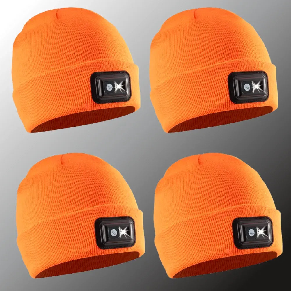 POWERCAP 2.5 Rechargeable Knit LED Lighted Headlamp Beanies