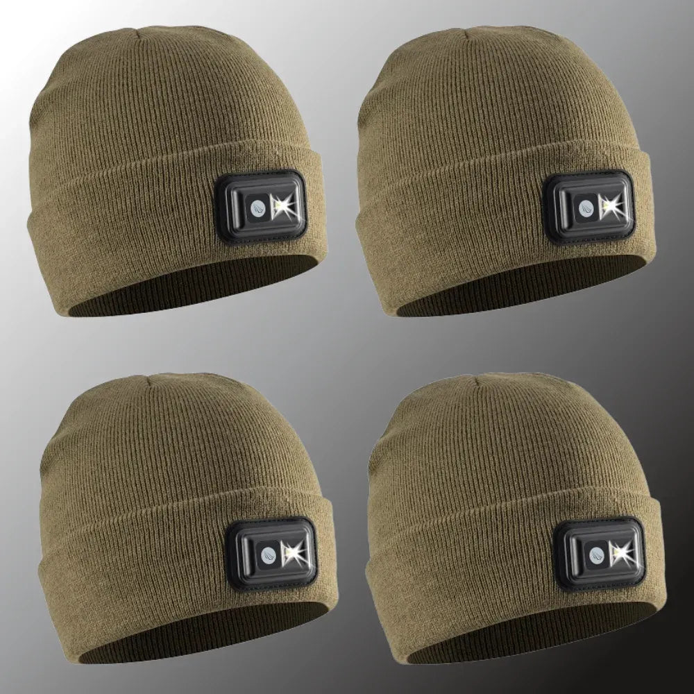 POWERCAP 2.5 Rechargeable Knit LED Lighted Headlamp Beanies - Sellers in Illinois, Hardware + Construction » Lighting, Products from Panther Vision Store, Hardware + Construction » Lighting » Headlamps + Wearables, All Products, 🛠️ Tools + Hardware - Little Red General Store