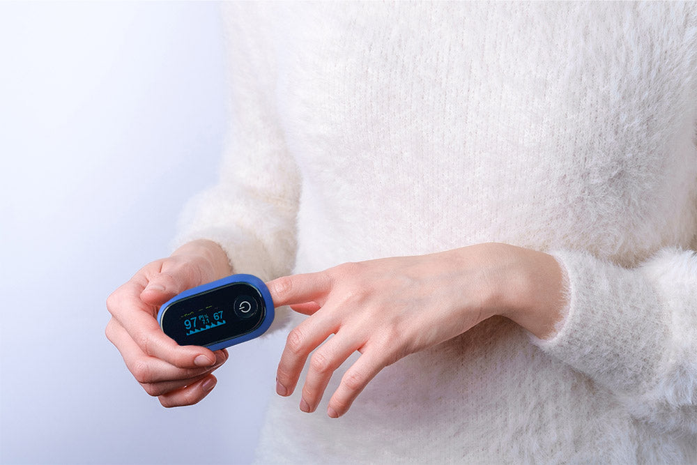 Med-Pat PX-1 Fingertip Pulse Oximeter | Accurate SpO₂ & Pulse Rate Monitor – FDA Approved, FSA/HSA Eligible