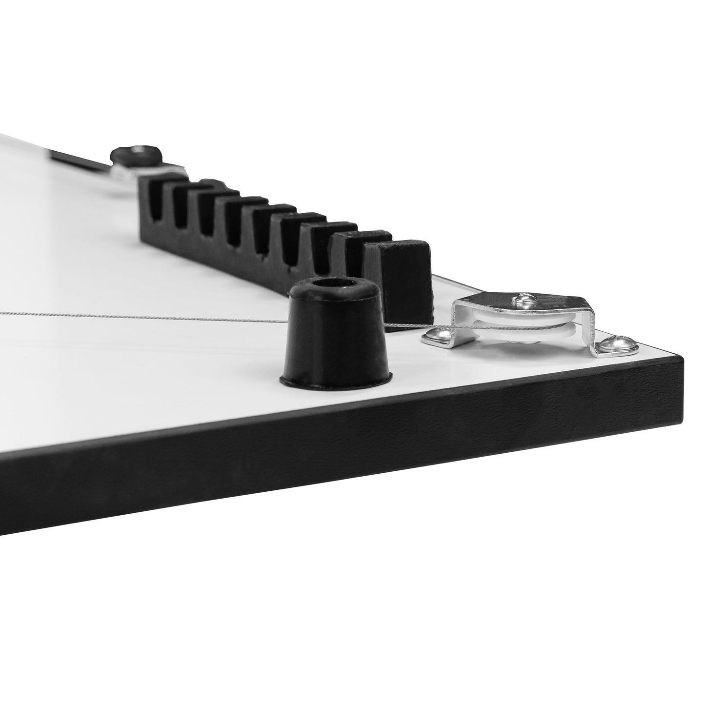 Pacific Arc, Table Top Drawing Board with Parallel Bar, White.