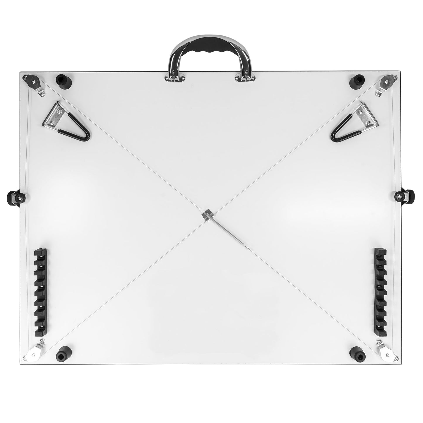 Pacific Arc, Table Top Drawing Board with Parallel Bar, White.
