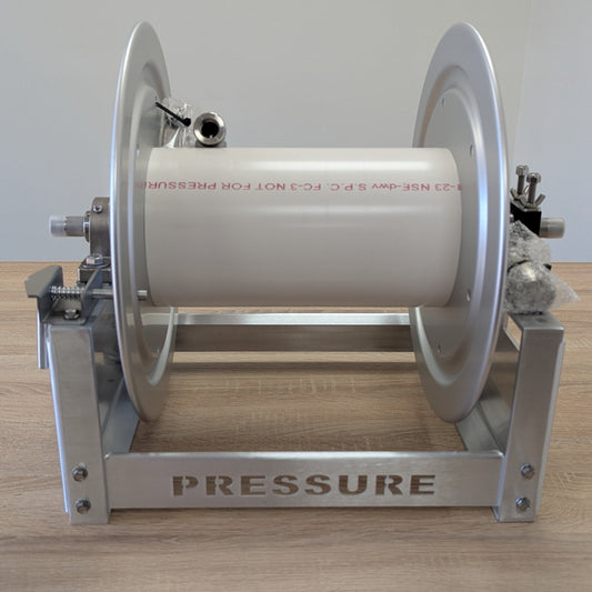 12" Hose Reel - 1/2" Manifold