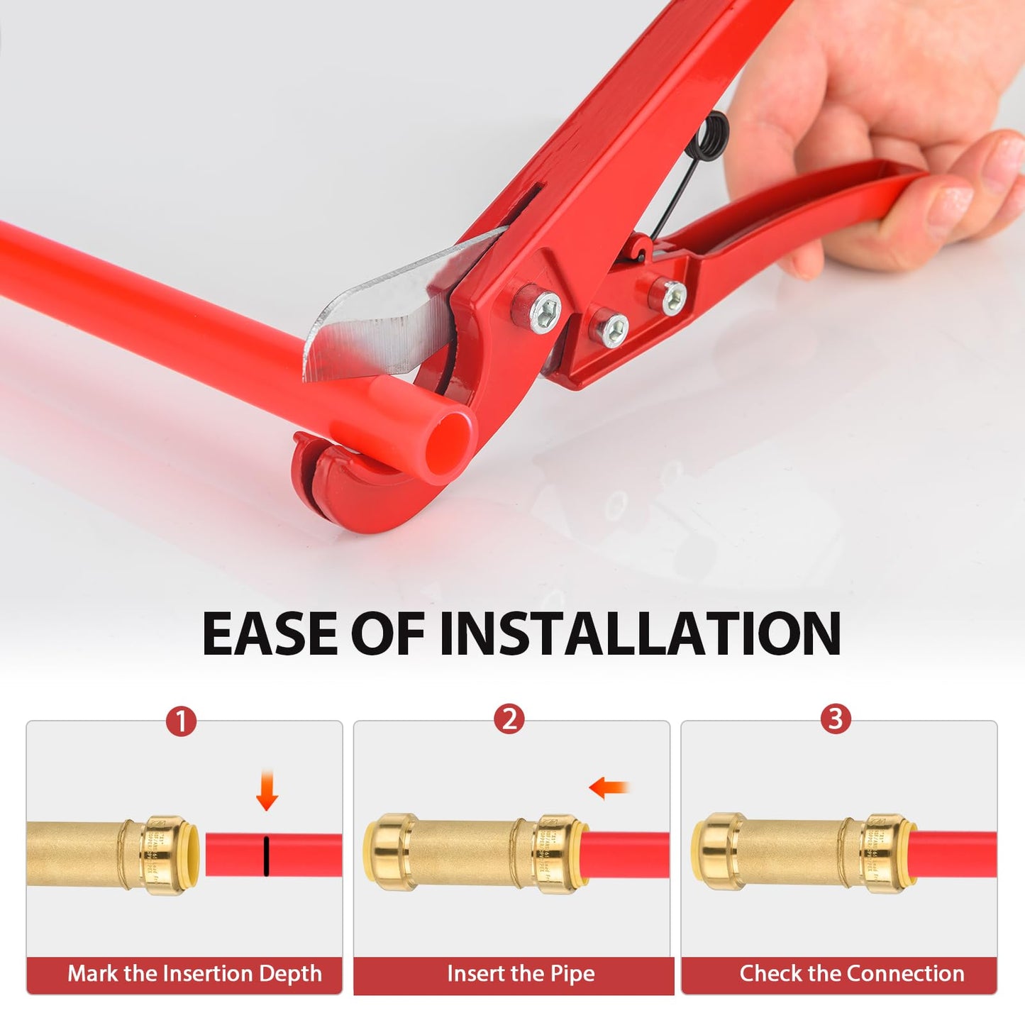 1" x 1" Push Fit Slip Couplings