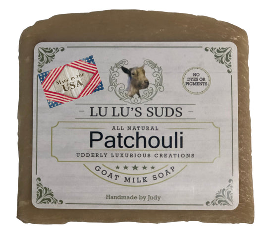 Patchouli Goat Milk Soap 5 oz.