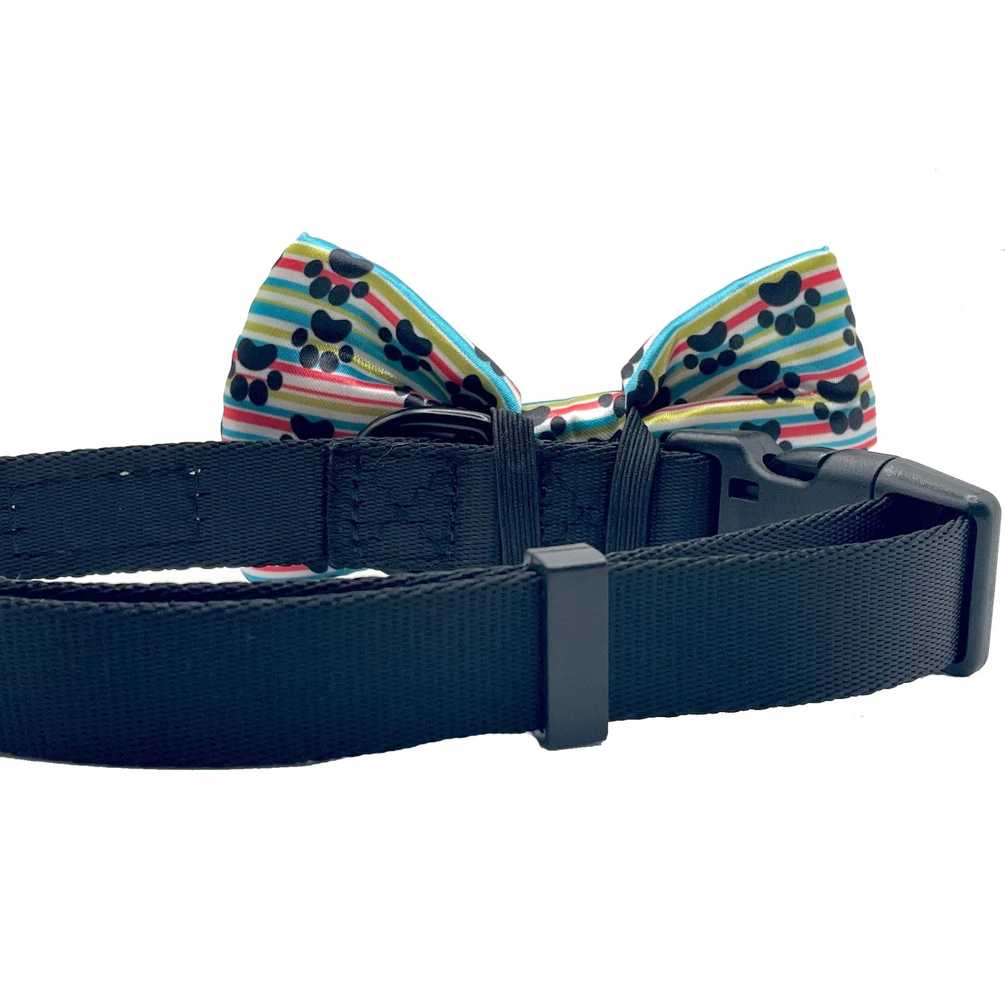 Paw Print Dog Bow Tie