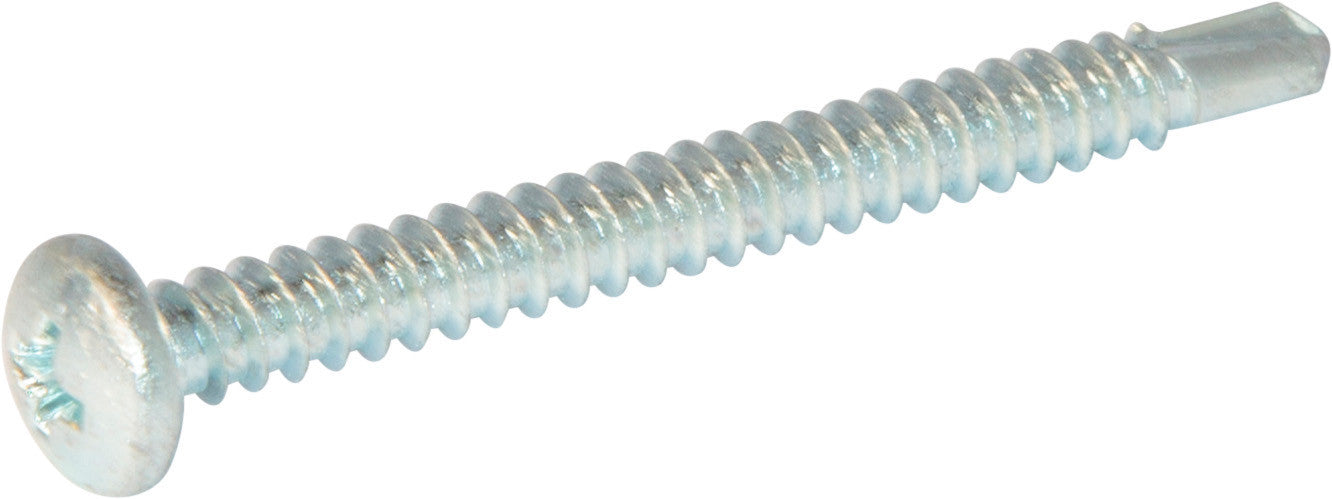 12-14 x 2 1/2 Phillips Pan Self Drill Screw Zinc Plated