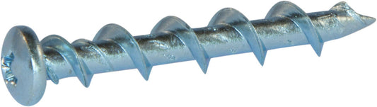 1/4 x 1 1/2 Phillips Pan Wall-Dog™ Light Duty Anchors Zinc Plated - Box (100)