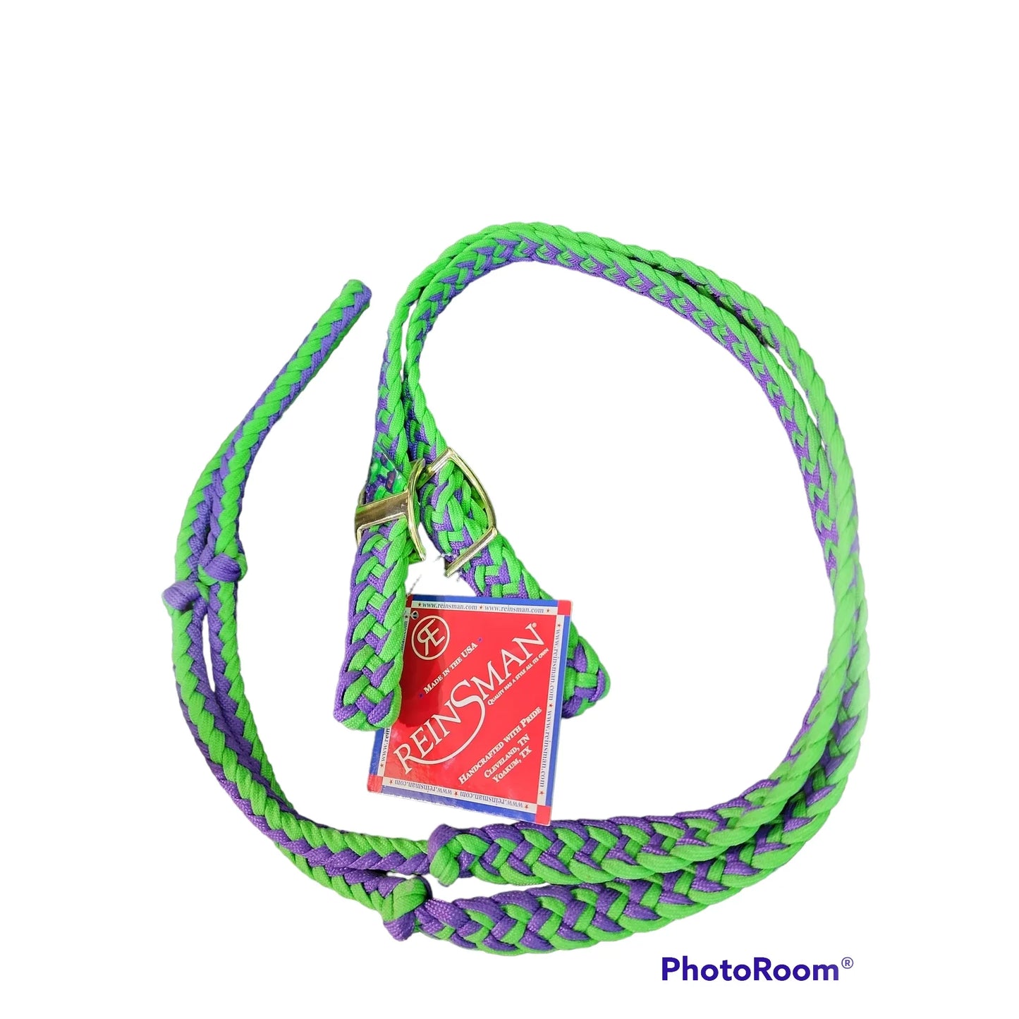 Braided Nylon Barrel Reins
