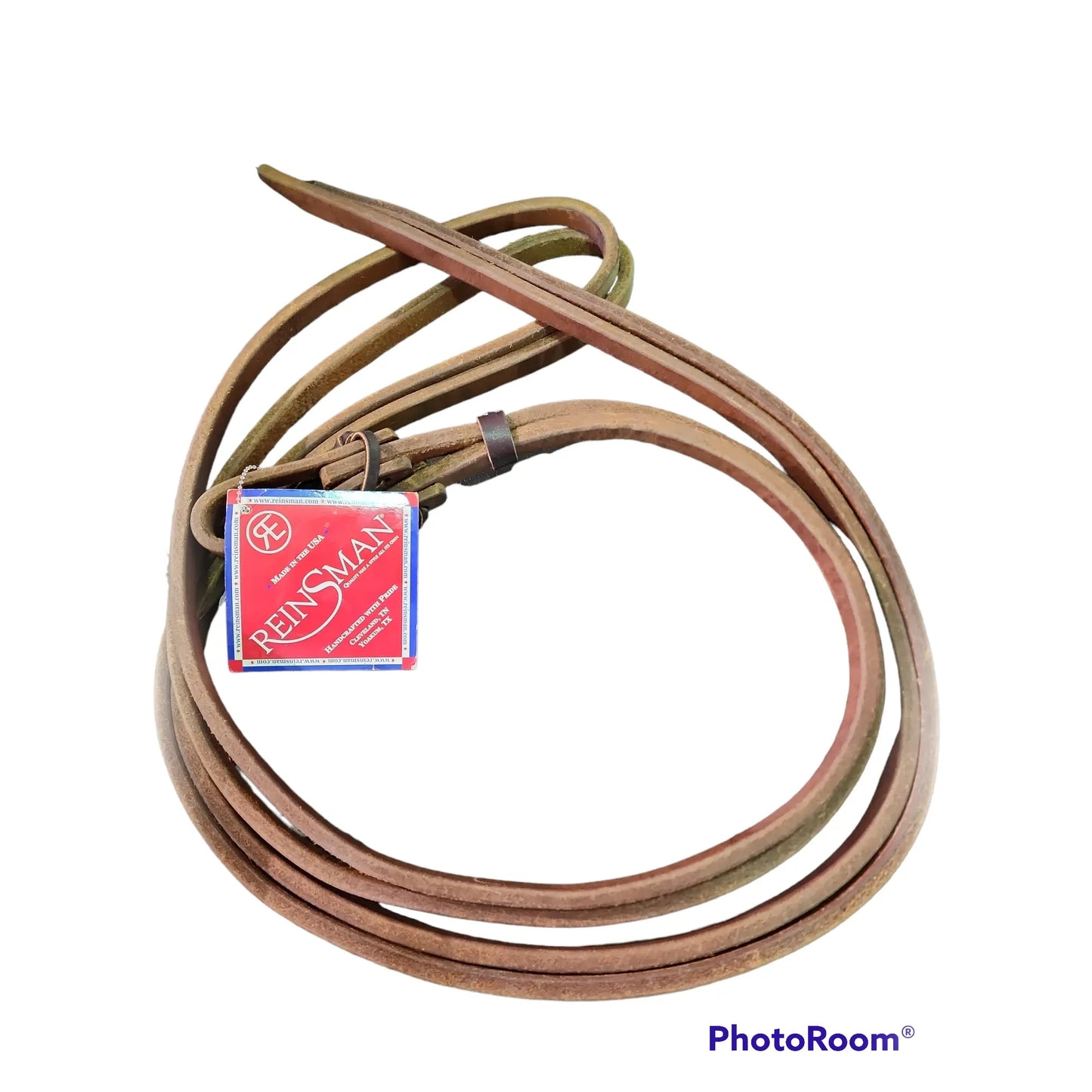 HOAK HARNESS SPLIT REIN - 5/8X8' OILED