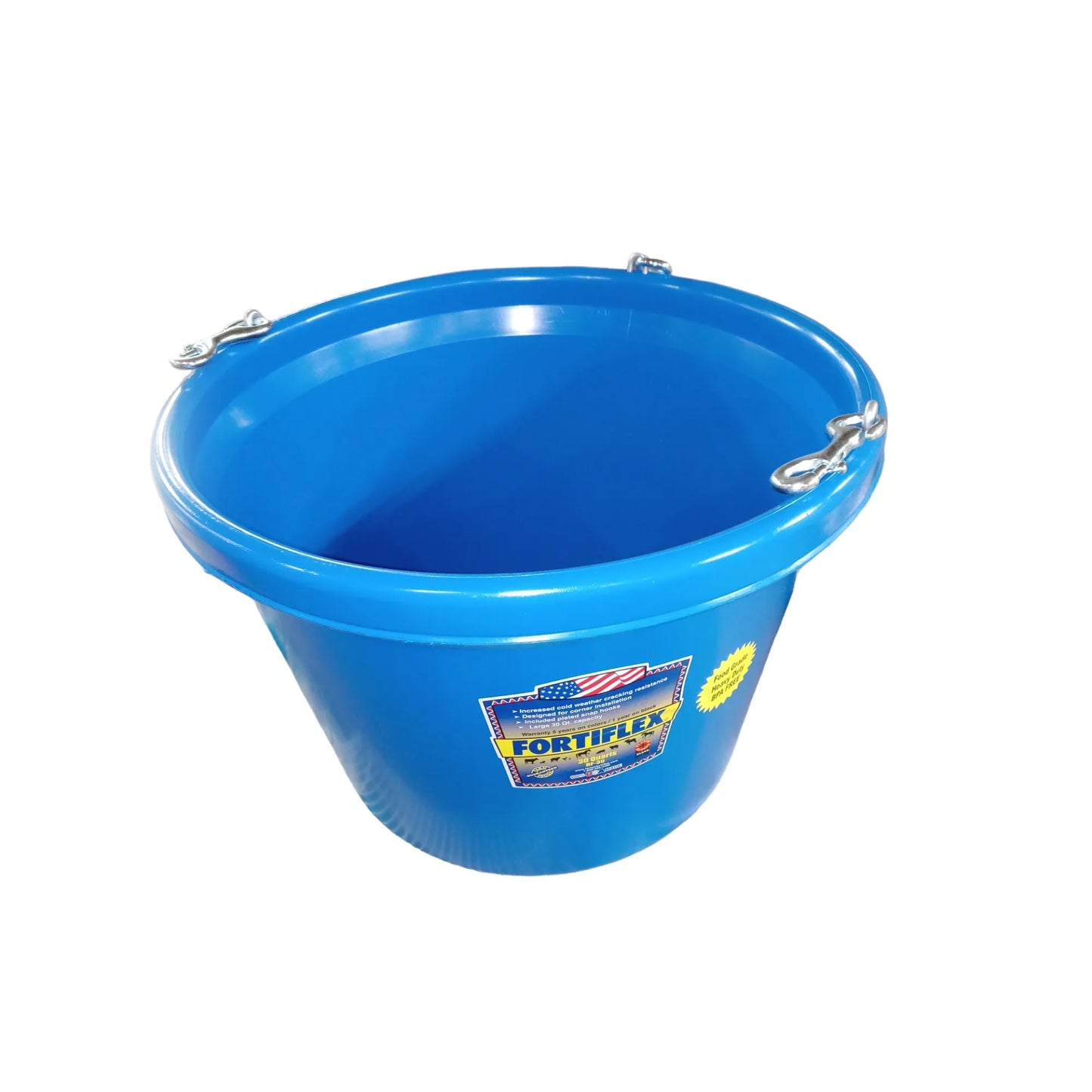 FEEDER/TUB, ROUND BLUE, 30 QT