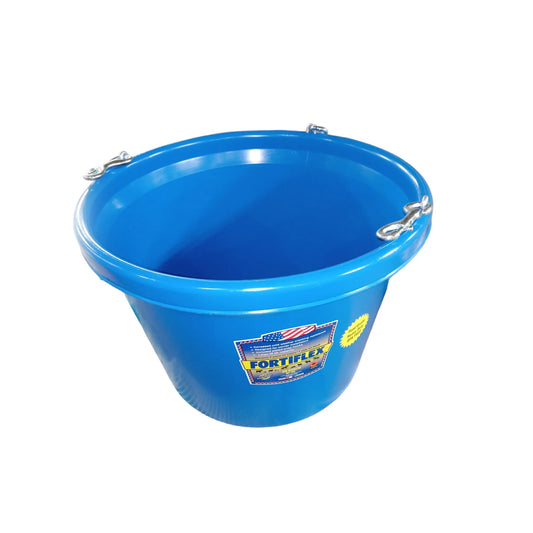 FEEDER/TUB, ROUND BLUE, 30 QT