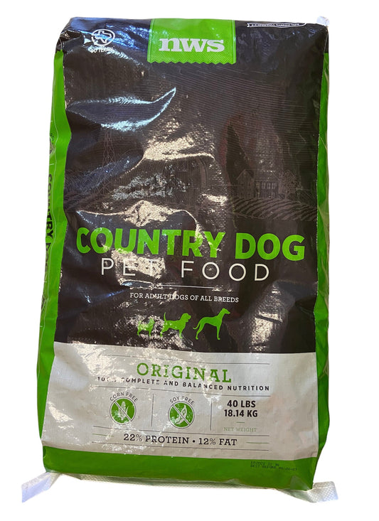 COUNTRY DOG FOOD, 40 lbs