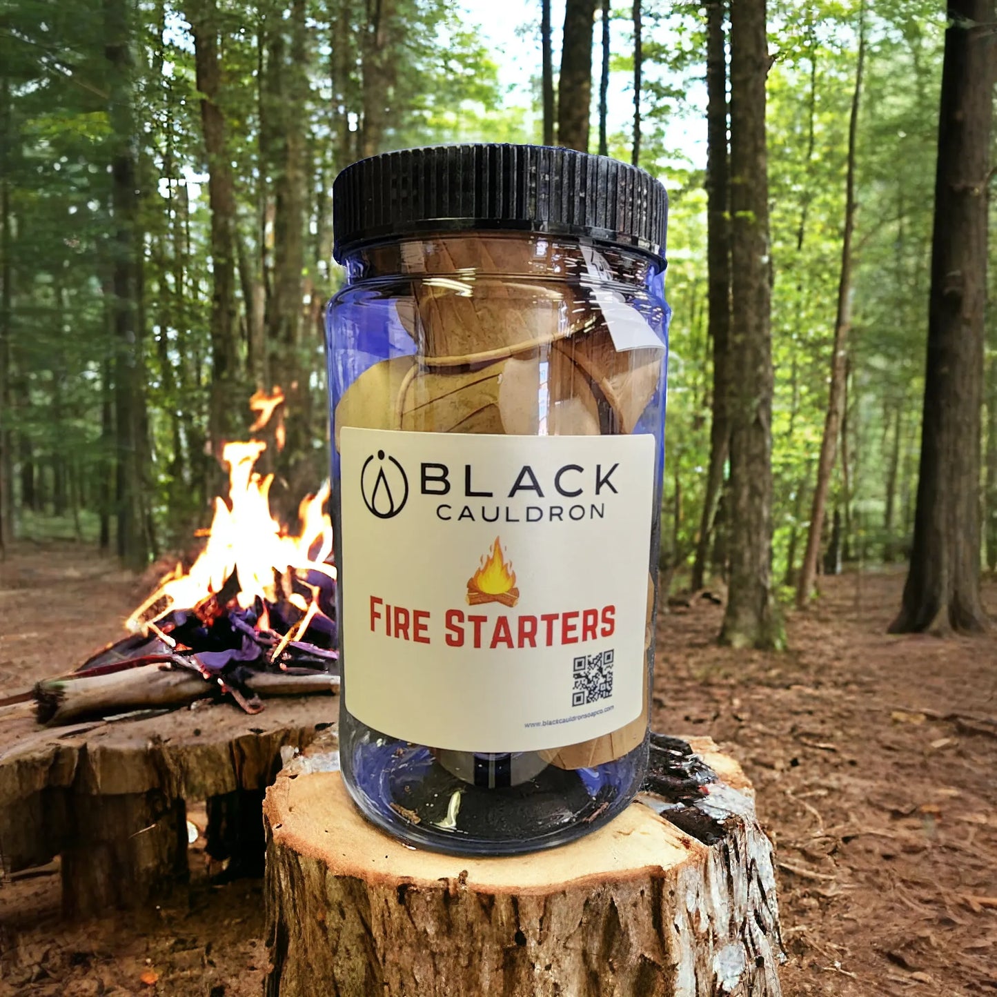 SET OF 12 FIRESTARTERS, Camping, Bonfire, campfire, woodstove, fireplace Fire Starters