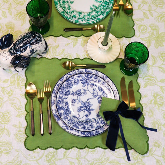 Extra Tall Pine Green Taper Candle, 1 Case of 25 Candles (4 in each pack)