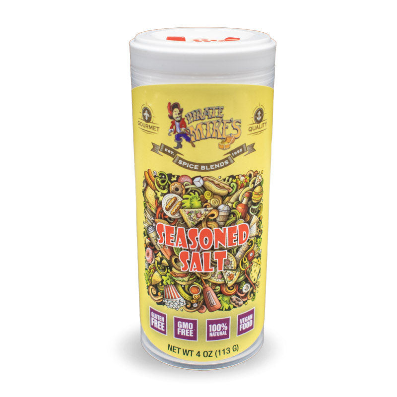 Pirate Mike's - Seasoned Salt - 4 oz. (113 g.)
