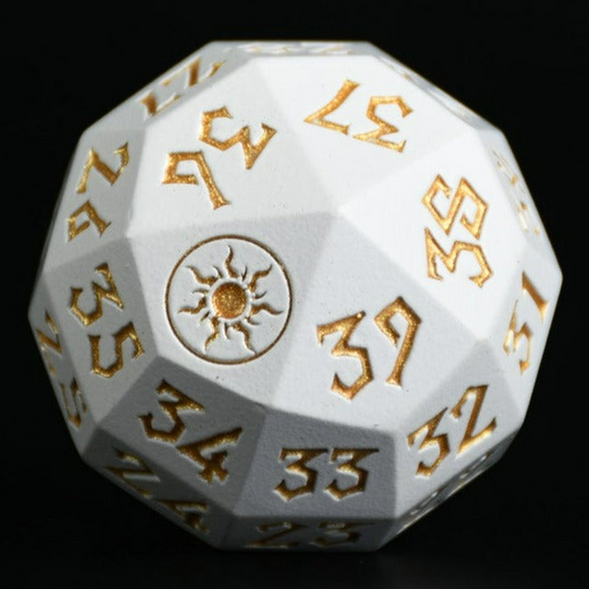 Plains Mana Spindown Metal D40