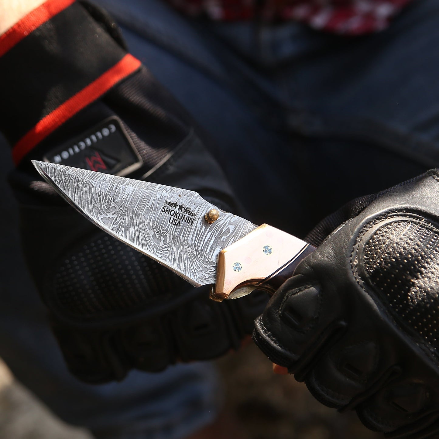 Mystic Gentleman's Pocket Knife with Mother of Pearl Handle