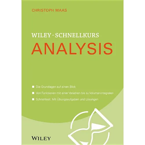 Wiley-Schnellkurs Analysis