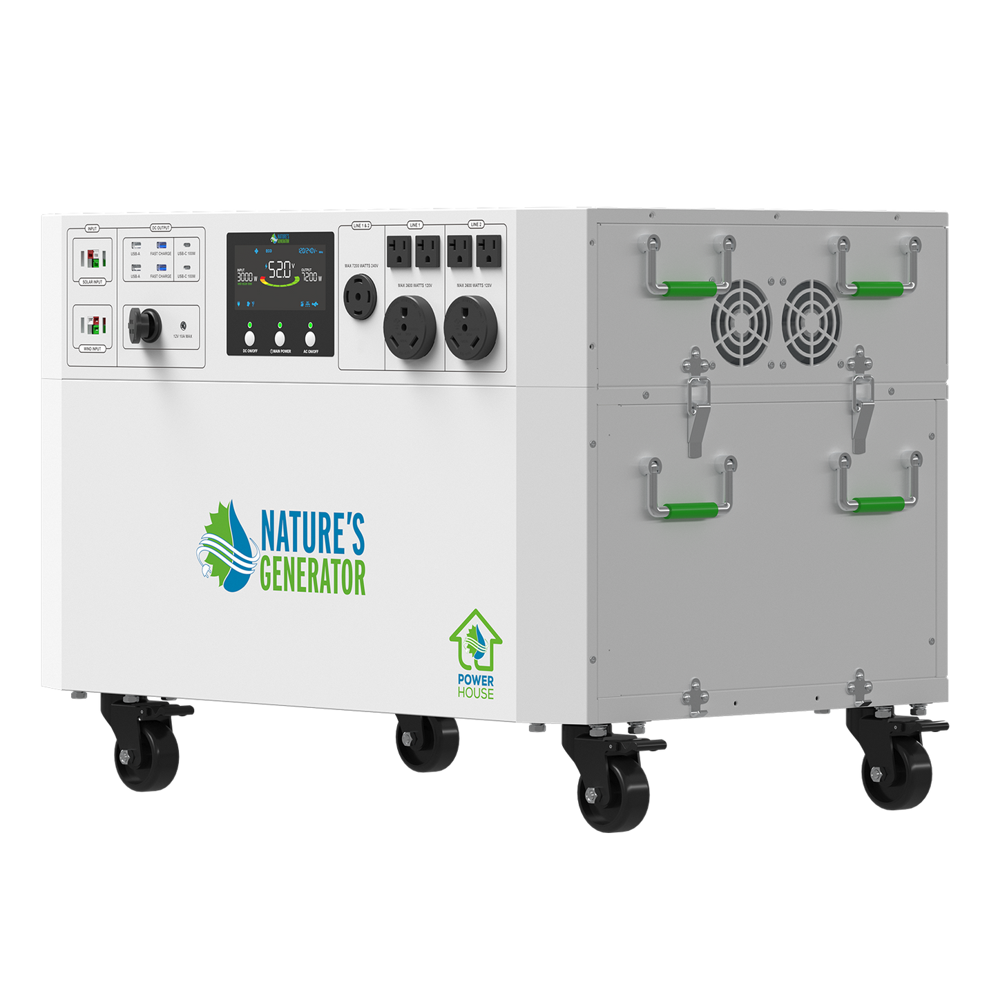 Powerhouse V2 Solar and Wind Generator