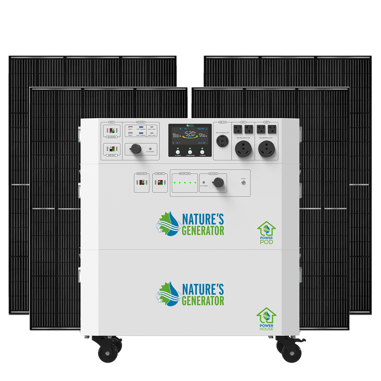 Powerhouse V2 Whole Home Solar Generator