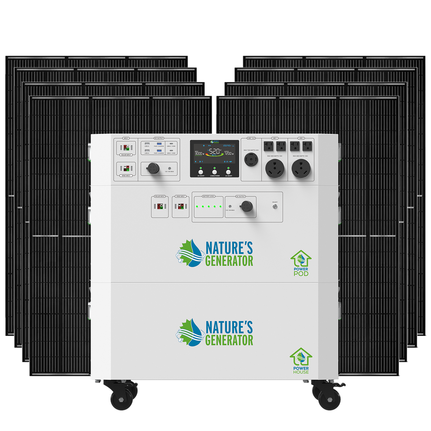 Powerhouse V2 Whole Home Solar Generator