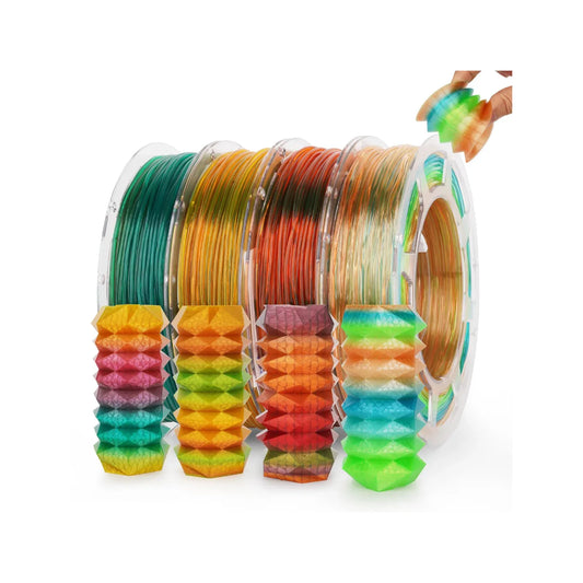 Rainbow TPU Variety pack 200g*4 Spools / U.S. to U.S.