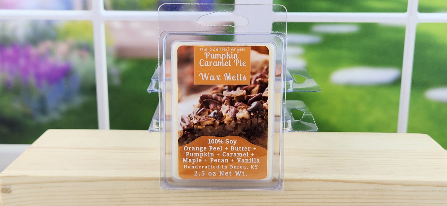 Pumpkin Caramel Pie Soy Wax Melts (Clamshells & Squeezable Wax)