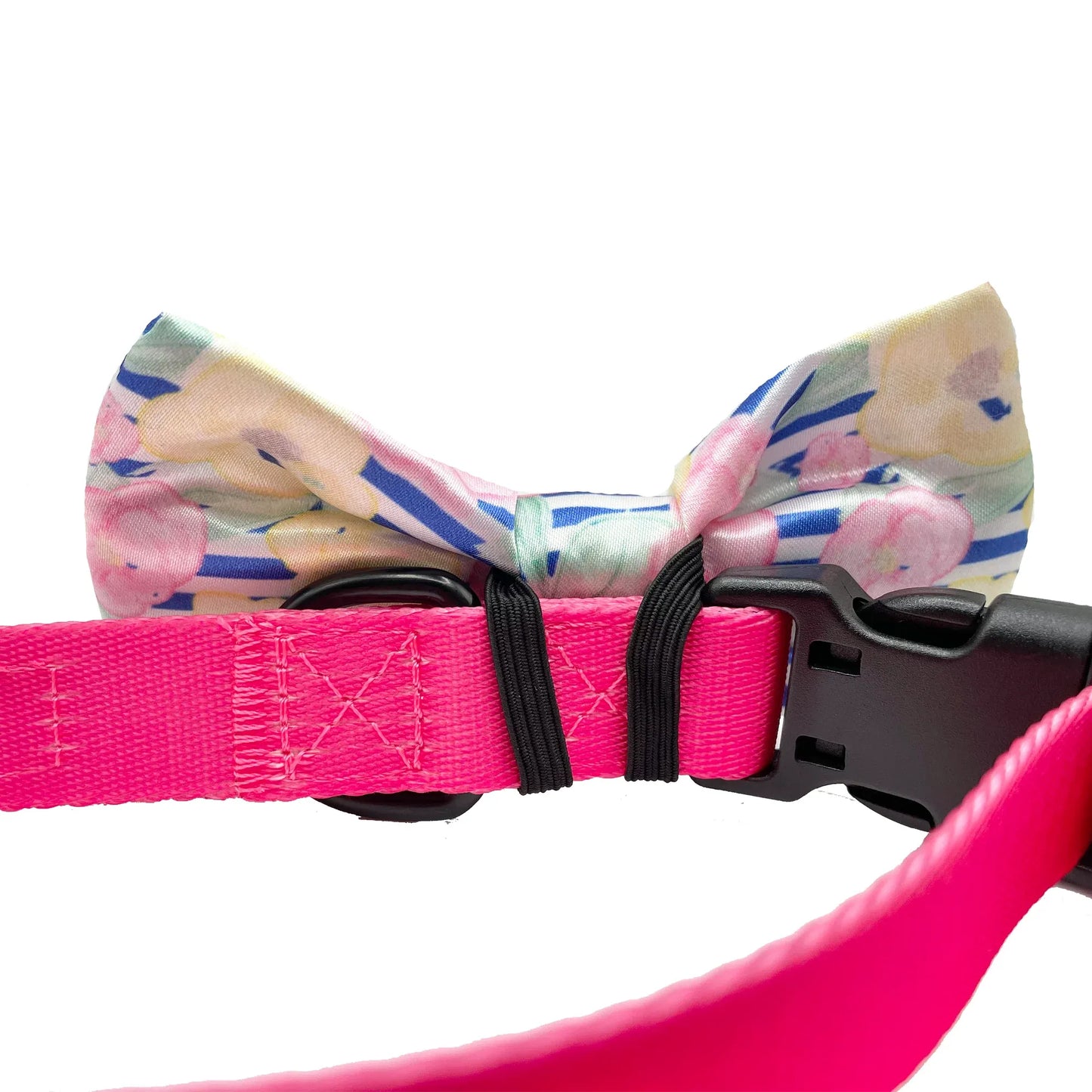 Preppy Pet Floral Dog Bow Tie