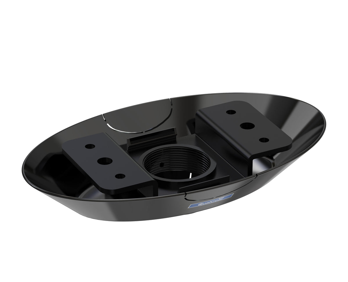 QualGear Pro-AV Flat Ceiling Adapter, Black, QG-PRO-PM-CA-B