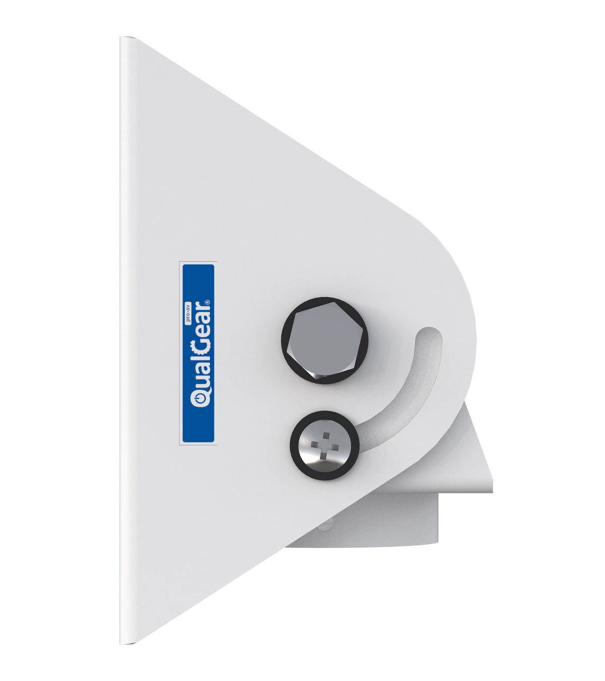 QualGear Sloped Ceiling Adapter, White, QG-PRO-PM-VCA-W