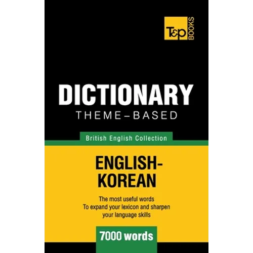 Theme-based dictionary British English-Korean - 7000 words
