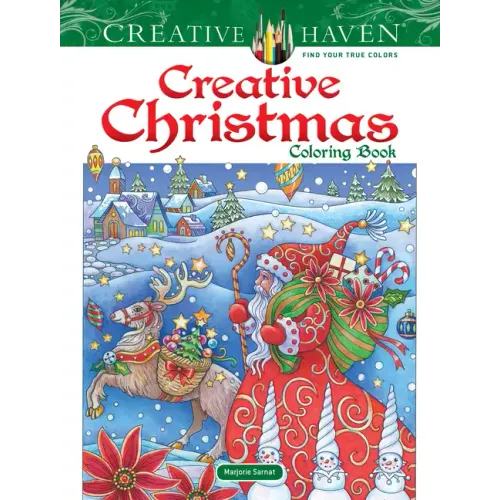 Creative Haven Creative Christmas Coloring Book
