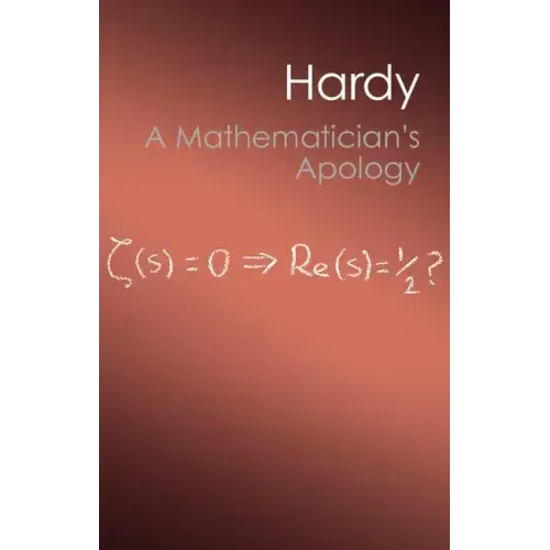 A Mathematician's Apology (Canto Classics)