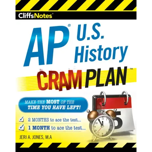 CliffsNotes AP U.S. History Cram Plan: CliffsNotes Cram Plan