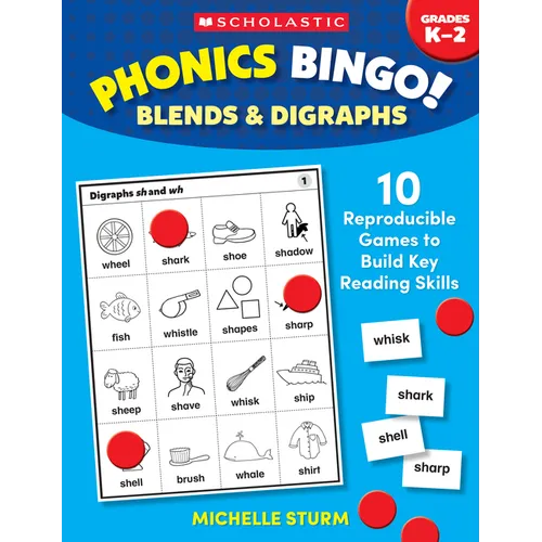 Phonics Bingo: Blends & Digraphs