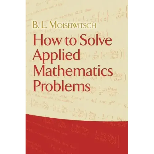 How to Solve Applied Mathematics Problems